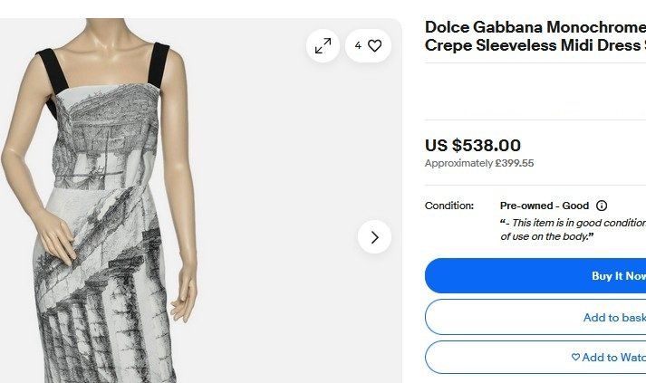 Vestiti: Dolce & Gabbana Kleid / robe S (42) – Usato da Collonges venduto da arashee 2