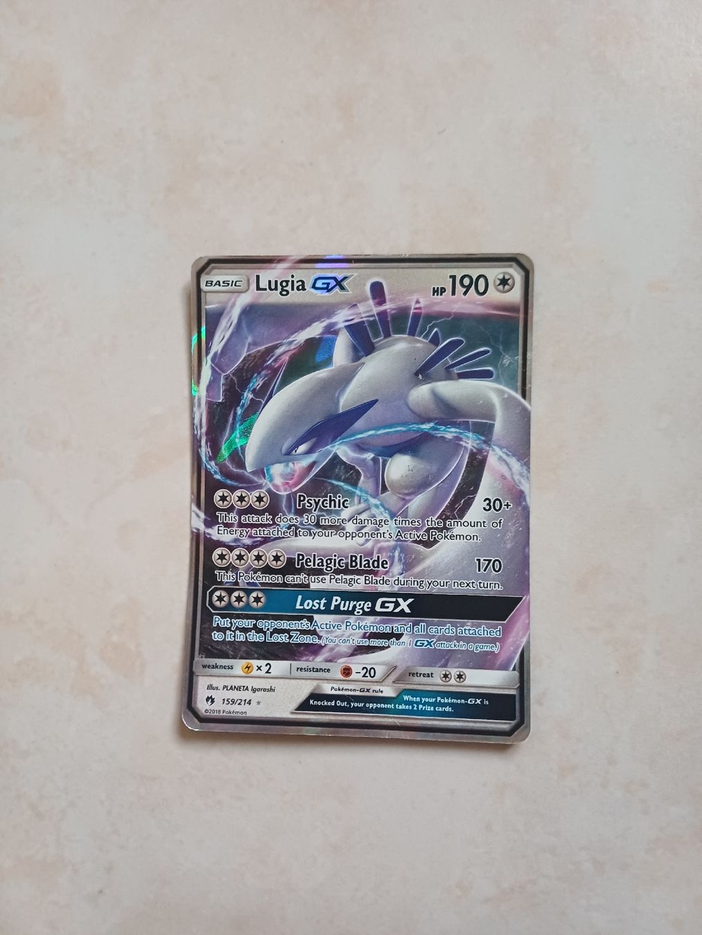 Pokémon Carte collezionabili: Lugia gx – Nuovo (secondo la descrizione) da Courroux venduto da JODIETIMEODIEGO