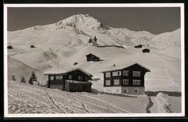 Arosa, Weisshorn mit Bergkirchli im Schn