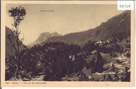 Salvan - vue sur les Marecottes