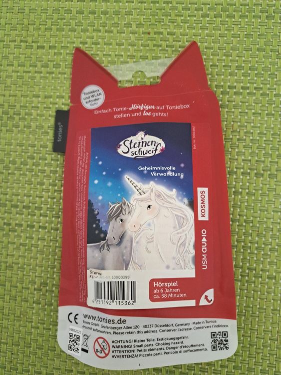 Livres audio: Toniebox Hörfigur "Sternenschweif" - Neu & Original! – Neuf avec emballage d'origine à Oberburg par portzi1 1
