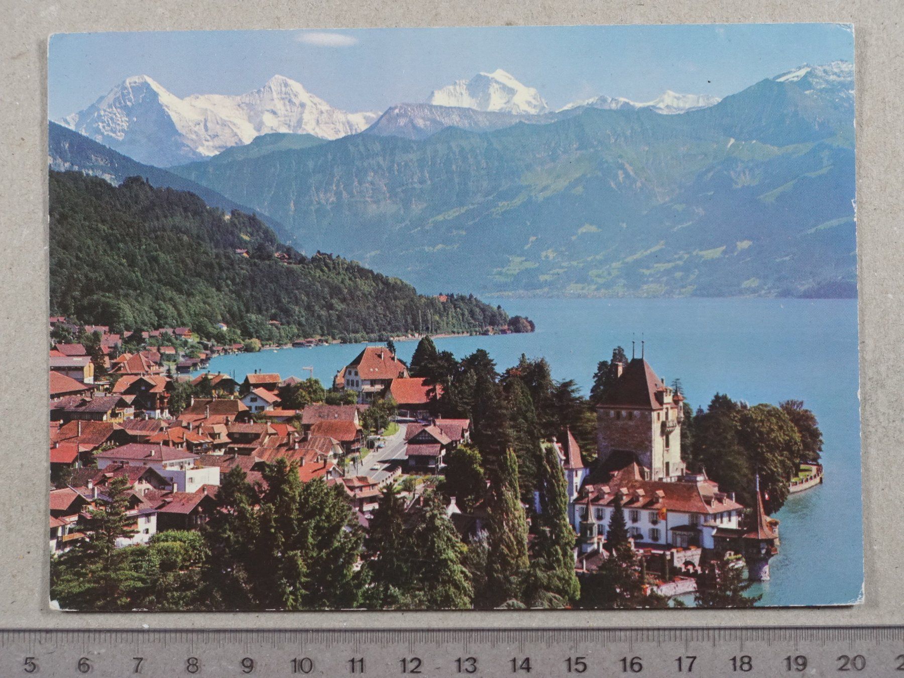 Cartoline postali: Oberhofen, 1978 – Usato da Lenzburg venduto da fh1