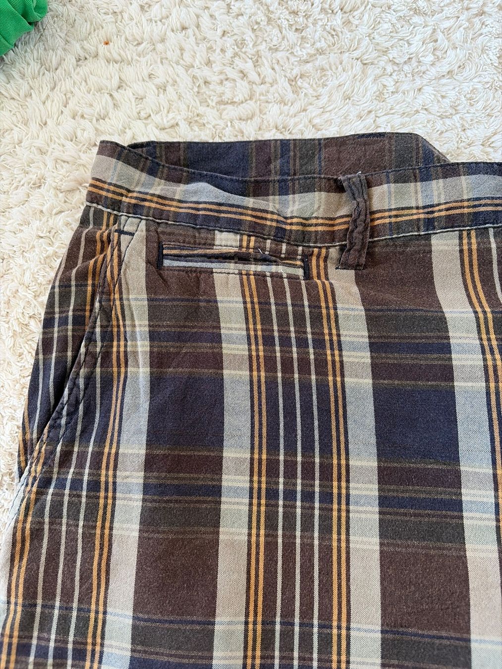 Ralph Lauren Pantaloni: Short Patchwork Ralph Lauren Marron à Carreaux - Taille 38 – Nuovo (secondo la descrizione) da Hauterive NE venduto da Leo_o 5