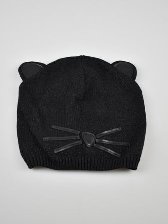 Karl Lagerfeld Kids Mütze, Gr.56, schwarz