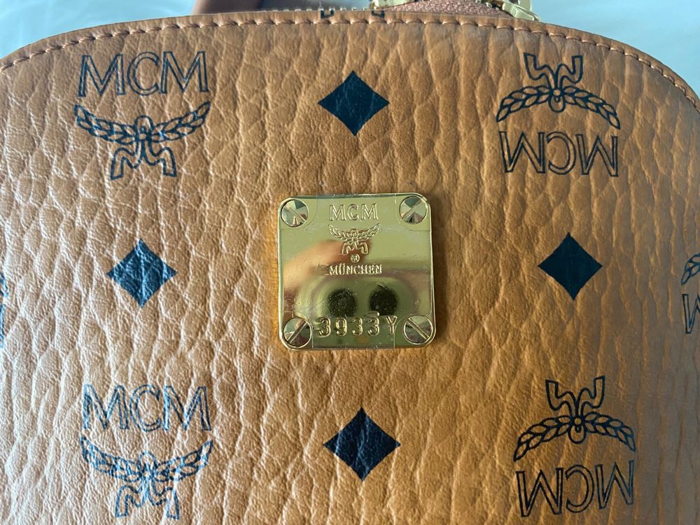 Legit Check Mcm Rucksack Schwarz Fake How To Know If Mcm Bag Is