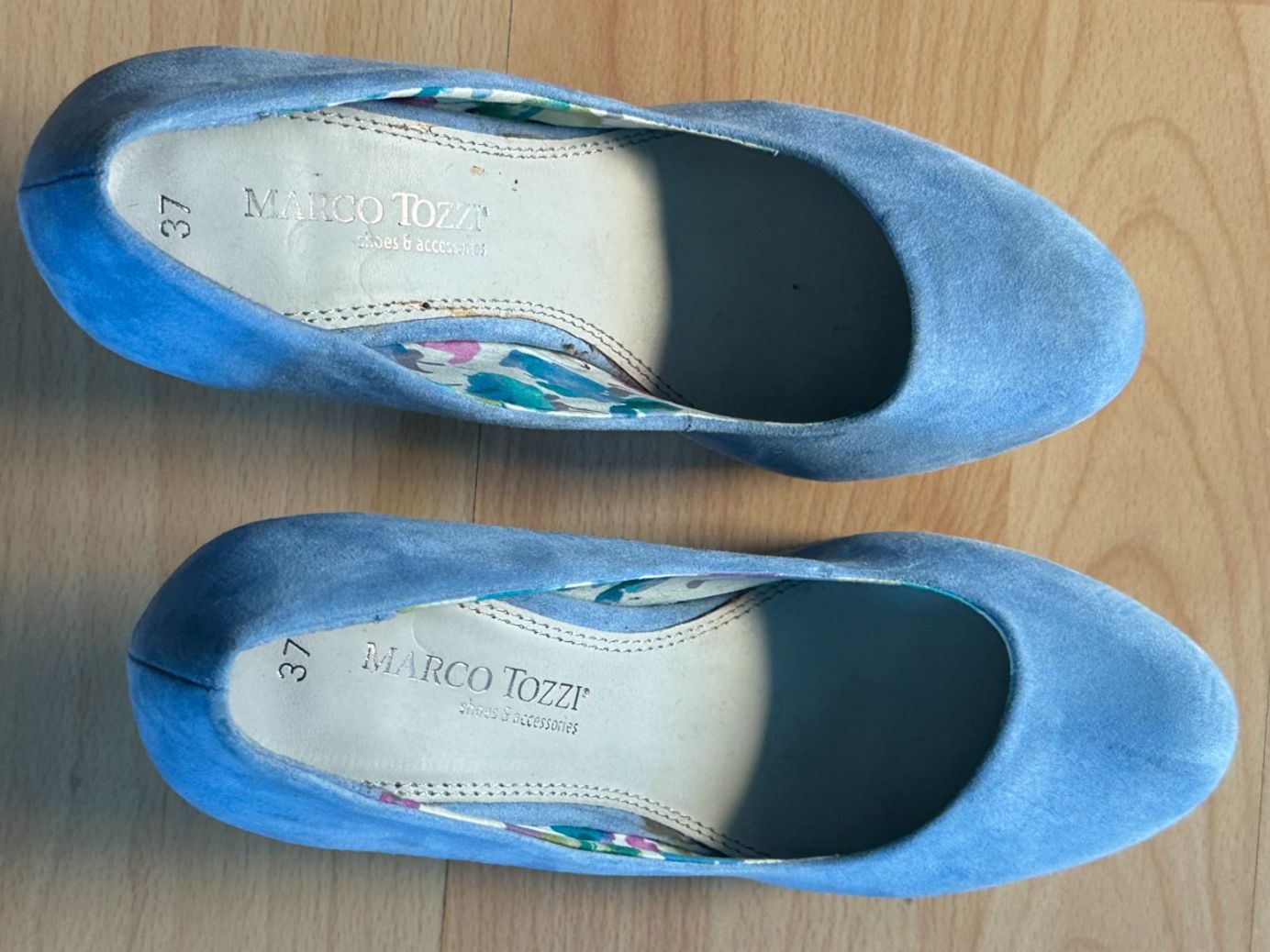 Scarpe da donna: High Heel Pumps, Marco Tozzi, Hellblau – Usato da Niederglatt ZH venduto da Polobunny