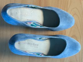 High Heel Pumps, Marco Tozzi, Hellblau