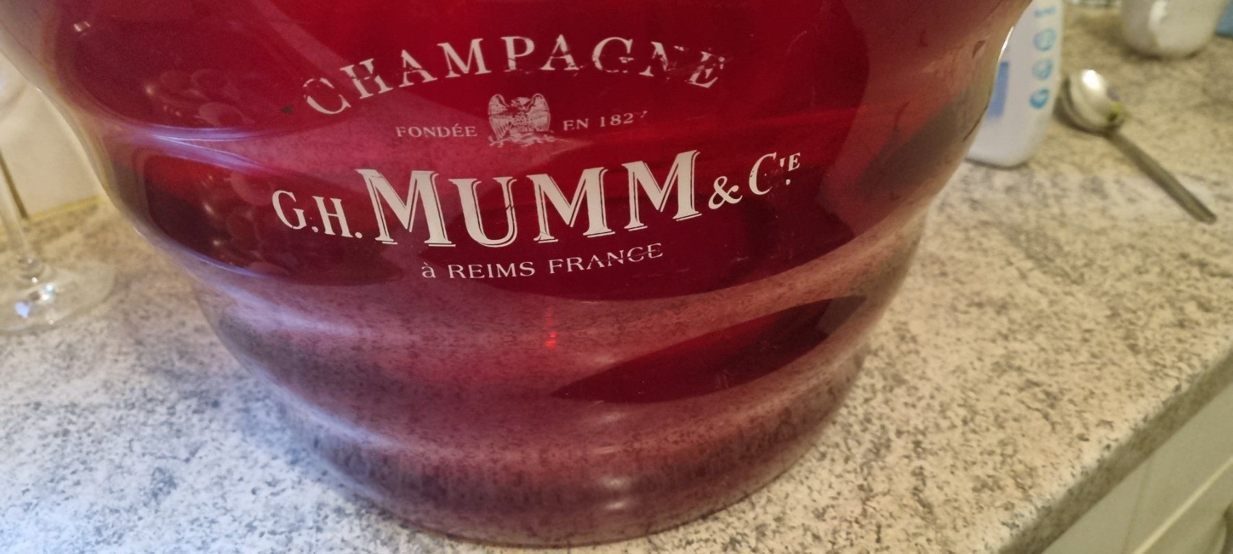 Altro: Champagnerkühler  G. H. MUMM Champagner Eimer / 1970er Jahre – Usato da Basel venduto da Jcva 5
