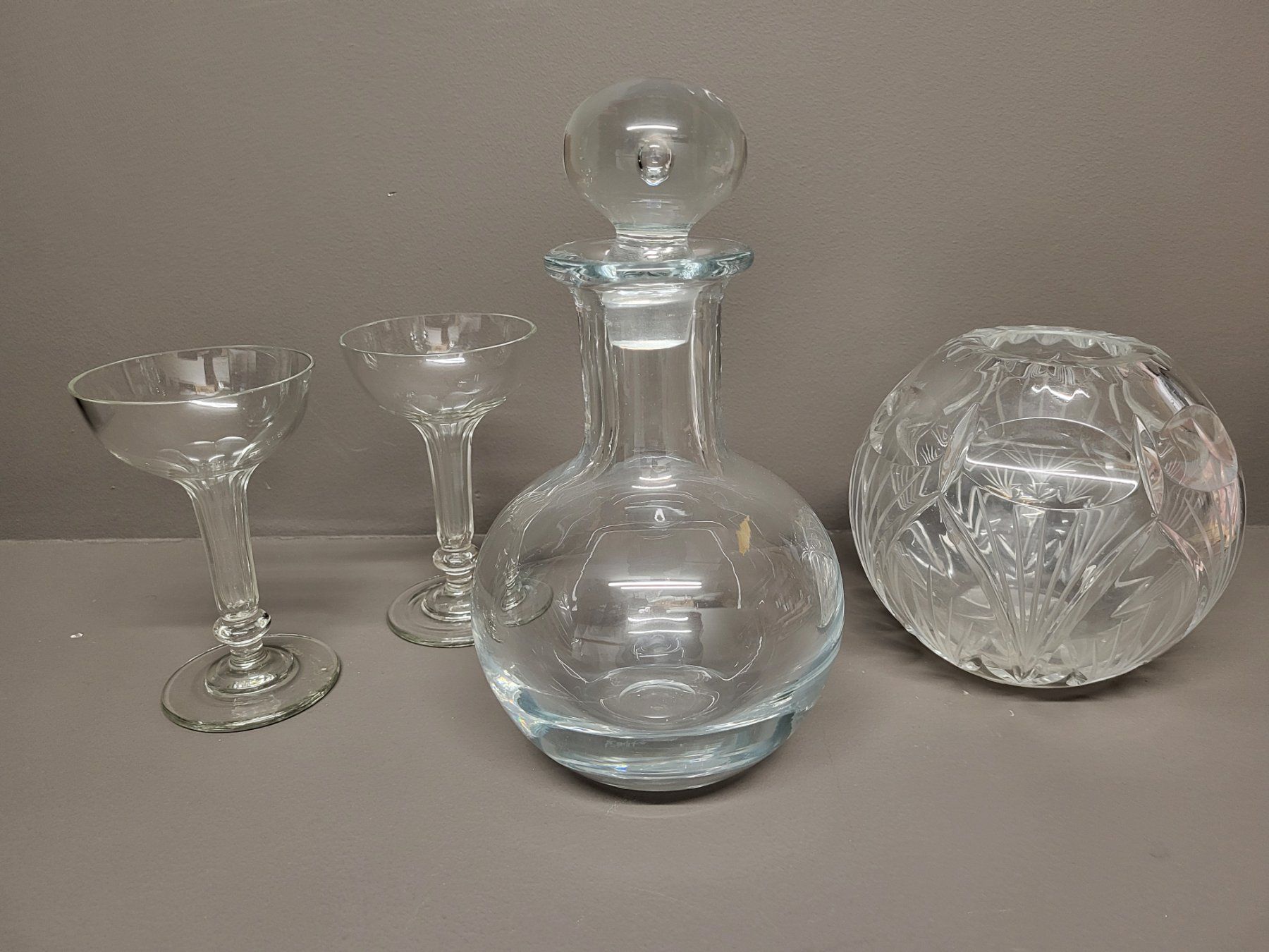 Bicchieri: Lot von 4 Diversen Glasobjekte – Usato da Zürich venduto da BOAC1943