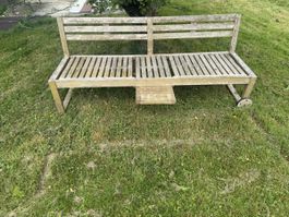 Aussen liegen Echt Holz 