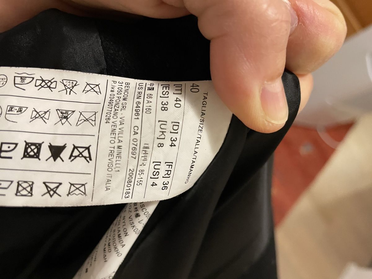 Benetton Manteaux: Mantel Gr. S – D'occasion à Hausen am Albis par Experti 5