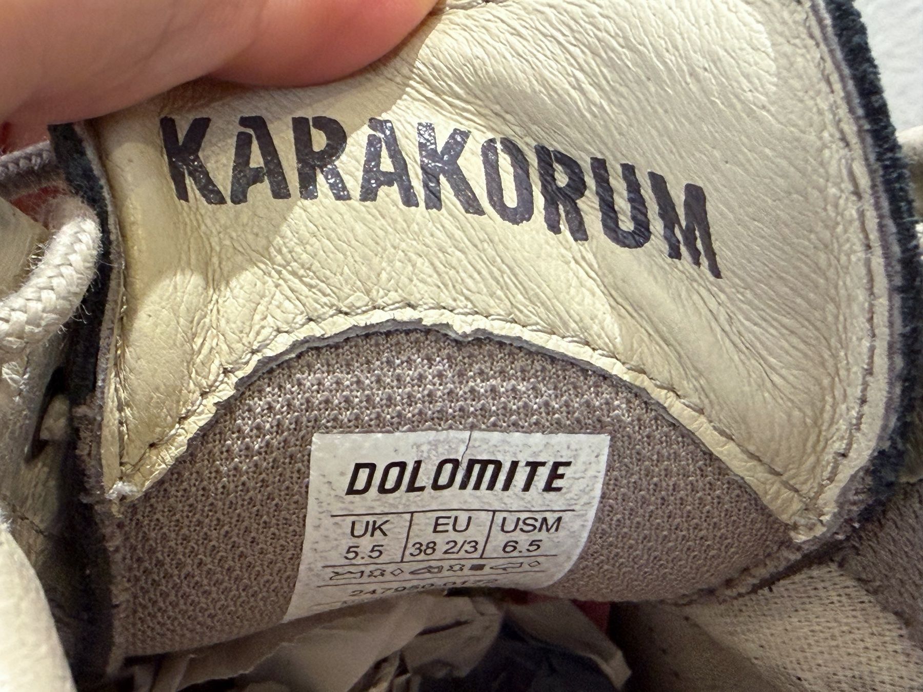 Dolomite Scarpe da donna: Dolomite Karakorum Low Leder Wanderschuhe Grösse 38.5 – Usato da Dietikon venduto da Angy94 5