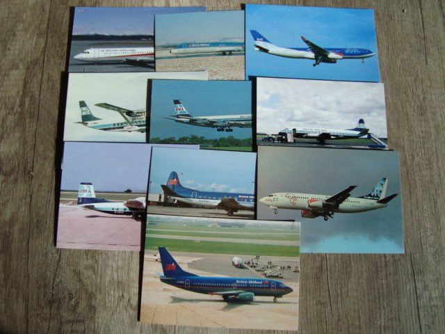 Cartes postales: British Midland 10 Verschiedene Ansichtskarte. – Neuf avec emballage d'origine à Thun par Abigboss