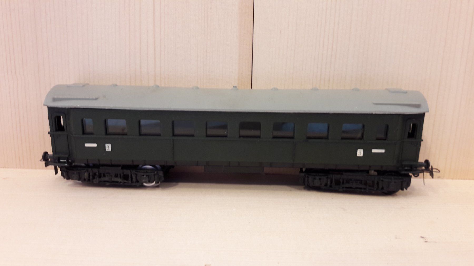 Modellini di ferrovie: Schicht HO DC : voiture 3ème classe – Usato da Buttes venduto da Cafe2005 4