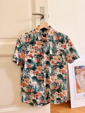 Chemise H&M à fleurs tropicales S - Super état, Été!