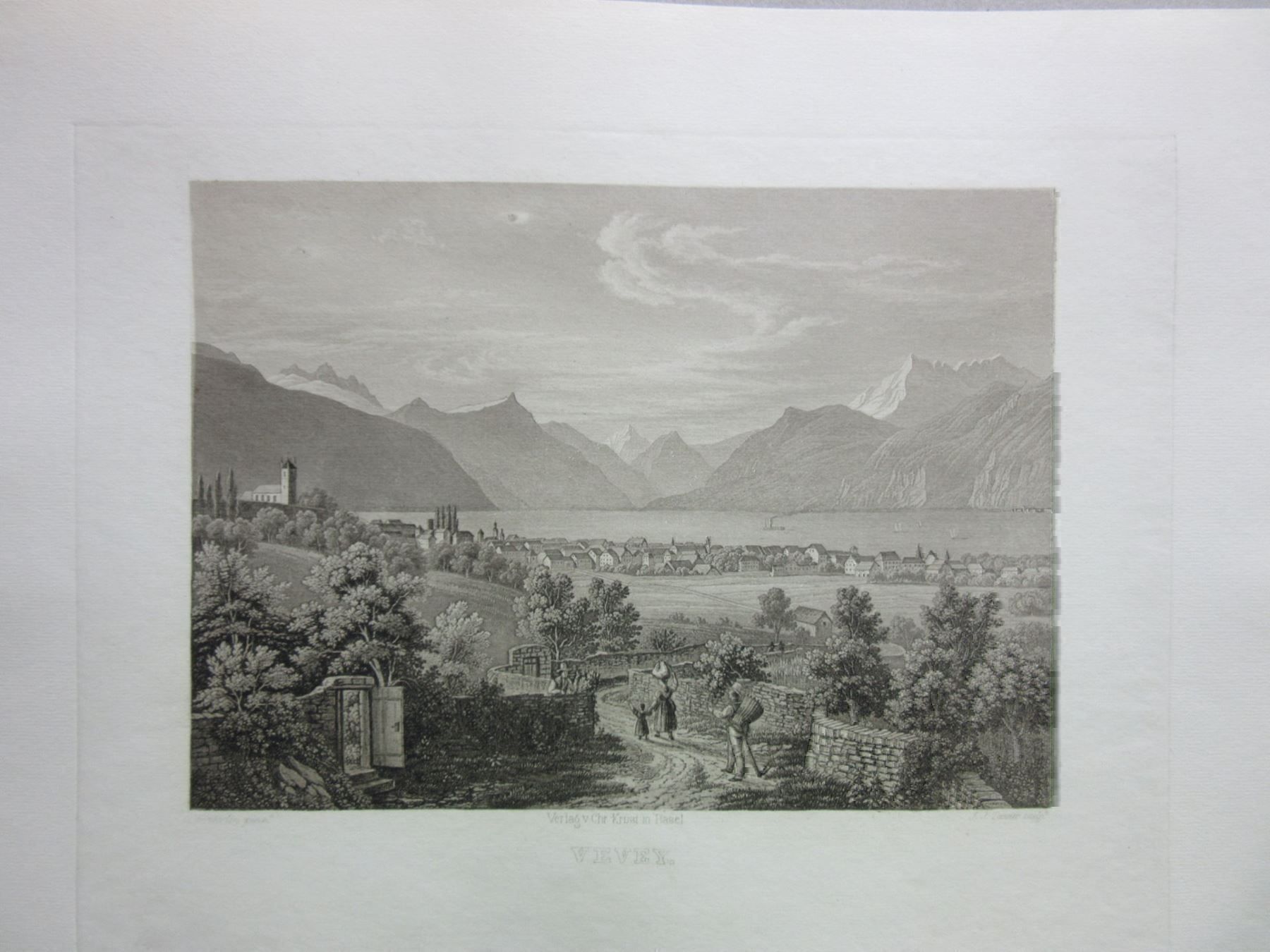 Incisioni: VEVEY/ AQUATINTA – Usato da Gersau venduto da grafik-kunst 1