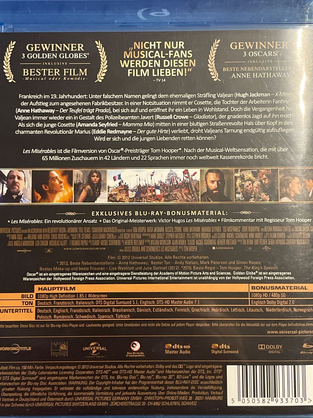 Tous les DVDs: Les Miserables  (2012) – Neuf (Voir description) à Waldenburg par Gonzo8 1