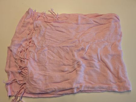 Schal "Rosa", ca 68 x 168 cm