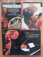 Lot 5 livres sur la musique,orchestre,grands musiciens...