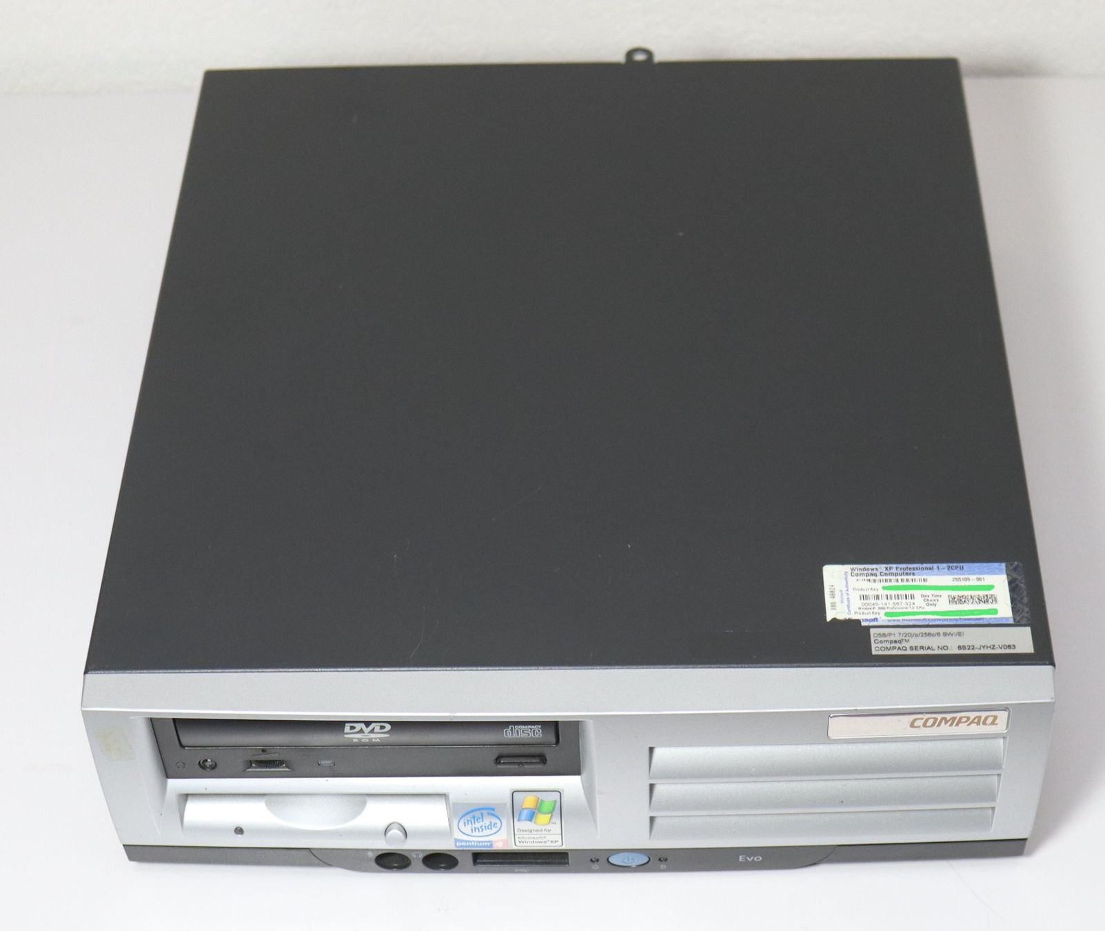 Hewlett Packard PC: Compaq D5S Evo Pentium 4, 1.2GB Ram, Windows XP 32Bit – Usato da Frick venduto da volvo850driver 2