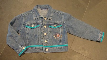++ herzige Jeansjacke ++ Gr. 98 / 104 ++