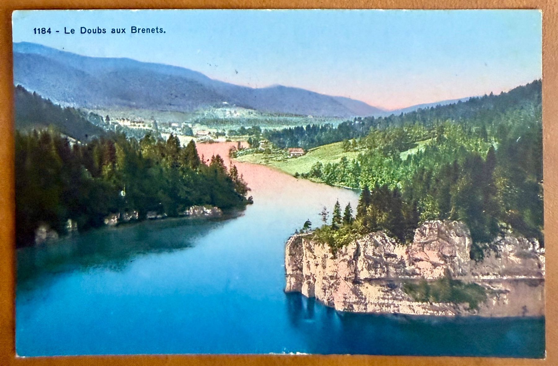 Ansichtskarten: Le Doubs & Brenets  1930 – Gebraucht aus Lutry von Ediego