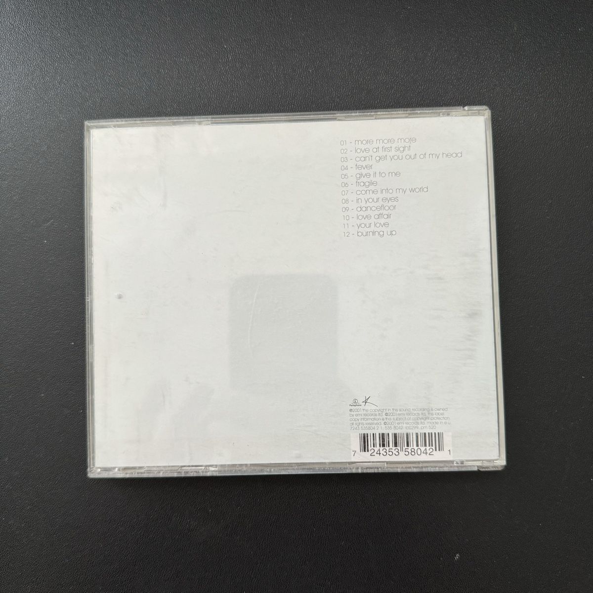 CD: Kylie Minogue – Usato da Zürich venduto da Aesti 1
