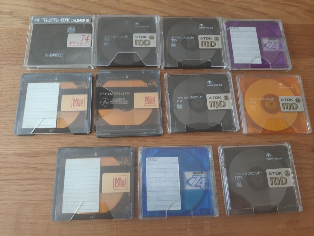 MiniDisc Lot Kaufen auf Ricardo