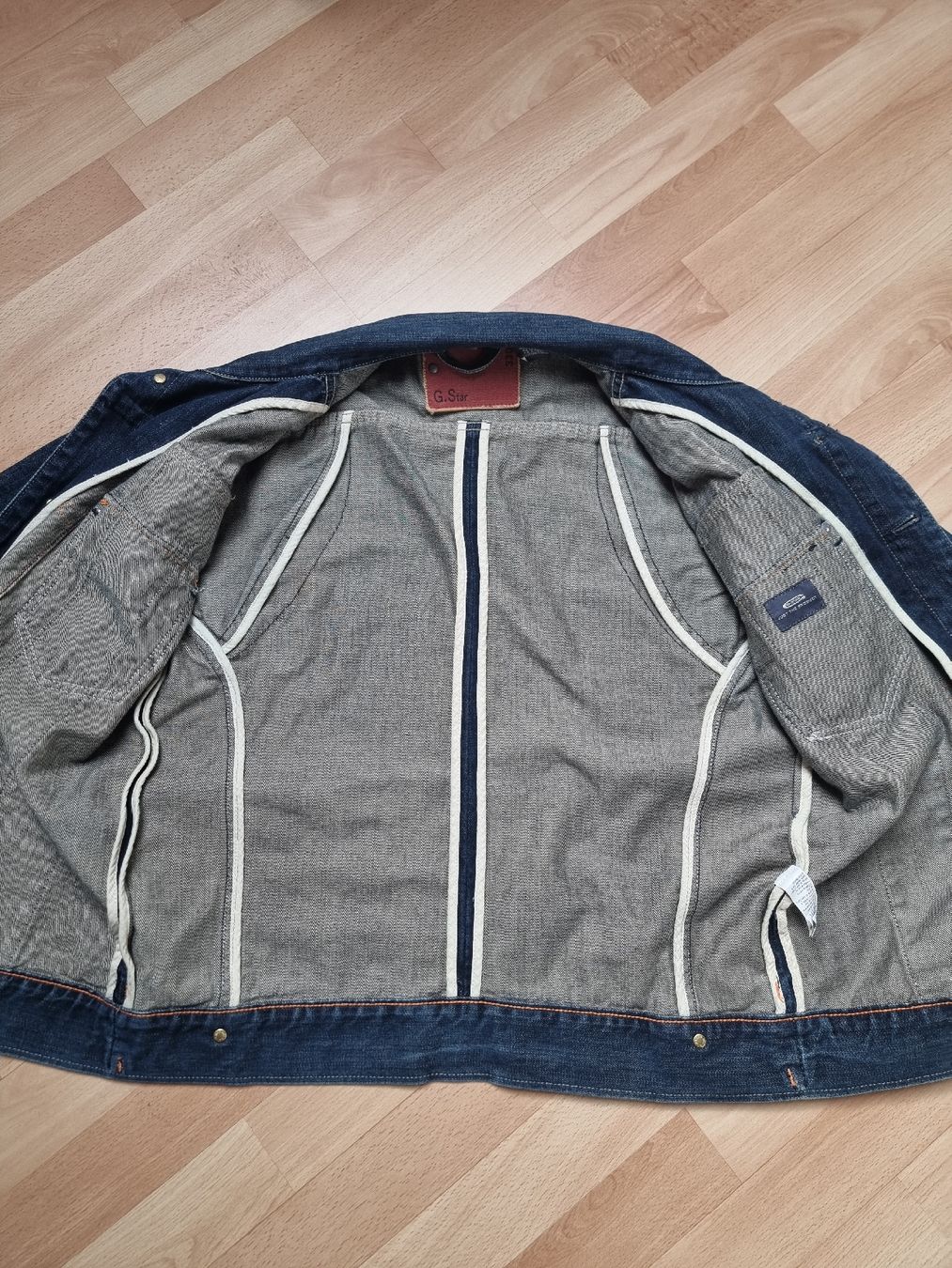 G-Star Jacken: G-Star Raw Denim Jacket Blue Size L  – Gebraucht aus Rolle von Groovytrain 4