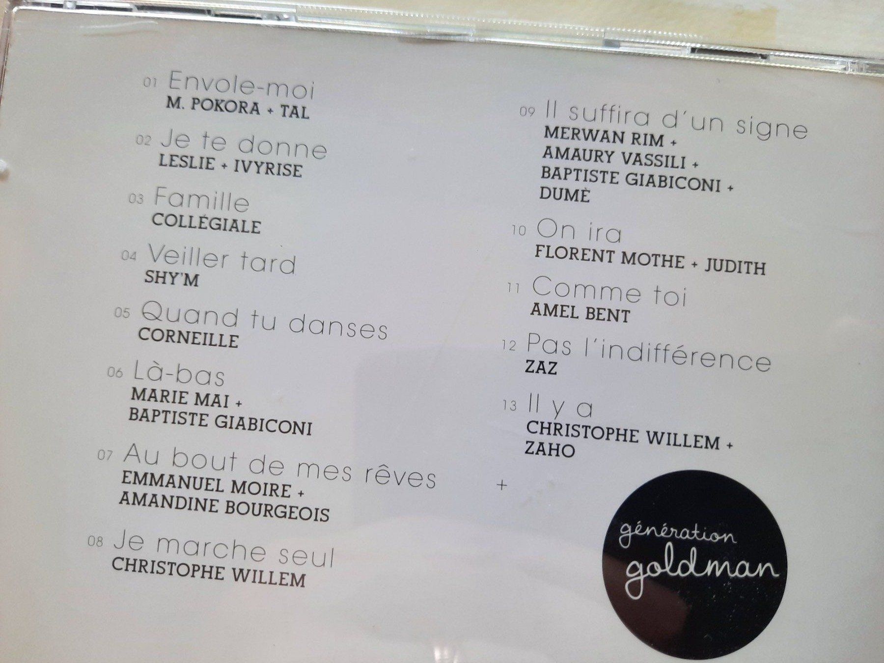 CD: CD Génération Goldman volume 1 – Usato da Pully venduto da bro_n52j 2