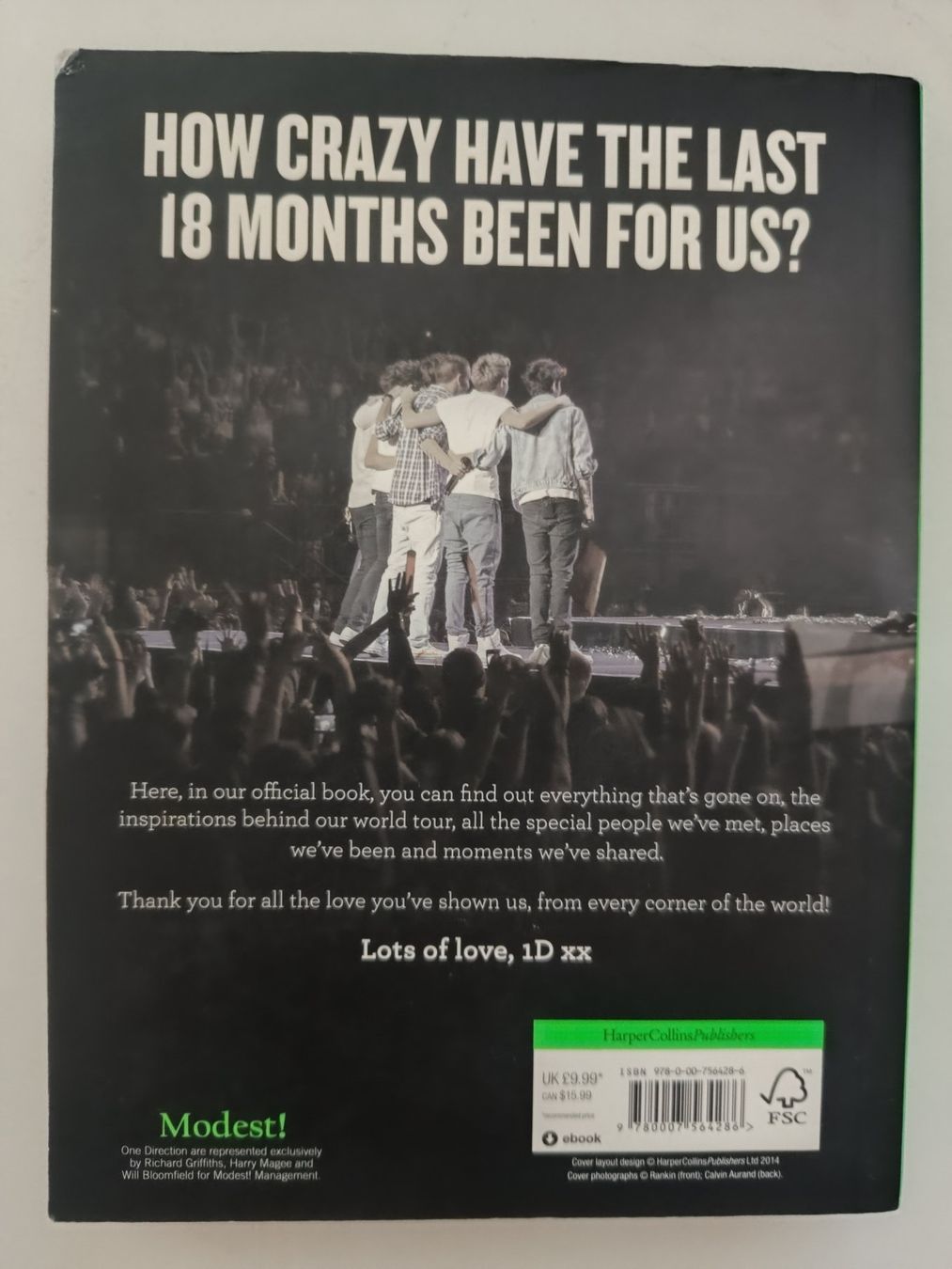Bücher: One Direction: Where We Are – Gebraucht aus Möriken AG von Brigitte111 1