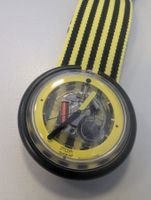 POP Swatch Yellow Zebra, PWKB112, 1989, ungetragen