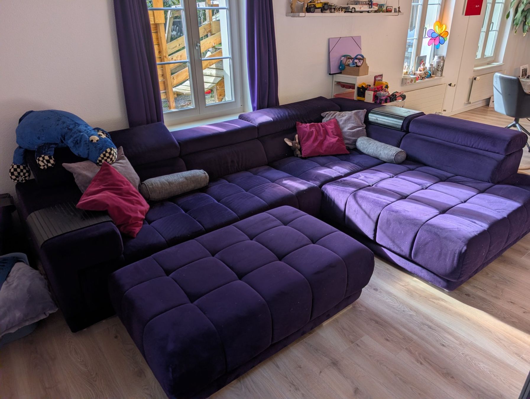 Divani: Ecksofa mit Hocker – Usato da Schlossrued venduto da AM_5044 1