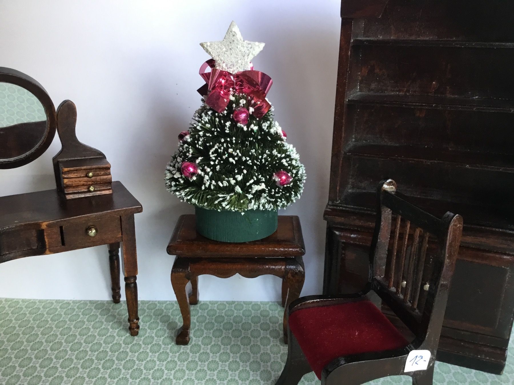 Alle Dekorationen: Alter kleiner Christbaum 1:12 – Gebraucht aus St. Gallen von chamilla 3