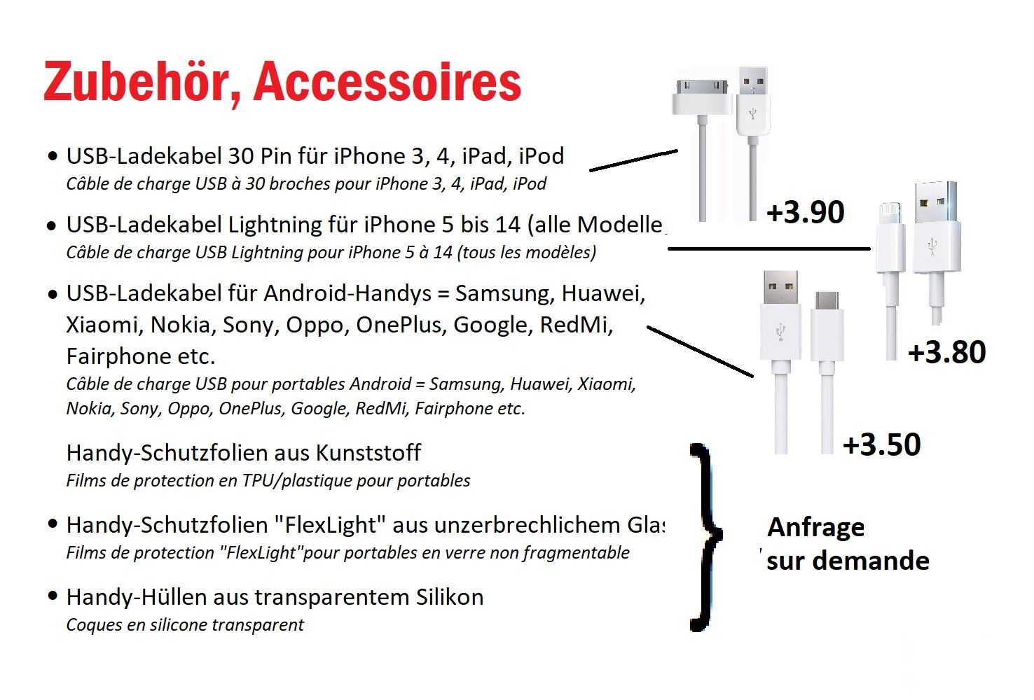 Caricabatterie: USB-Stecker Ladegerät, kompat. iPhone Samsung Xiaomi Google – Nuovo (secondo la descrizione) da Hinwil venduto da Sevenshop 2