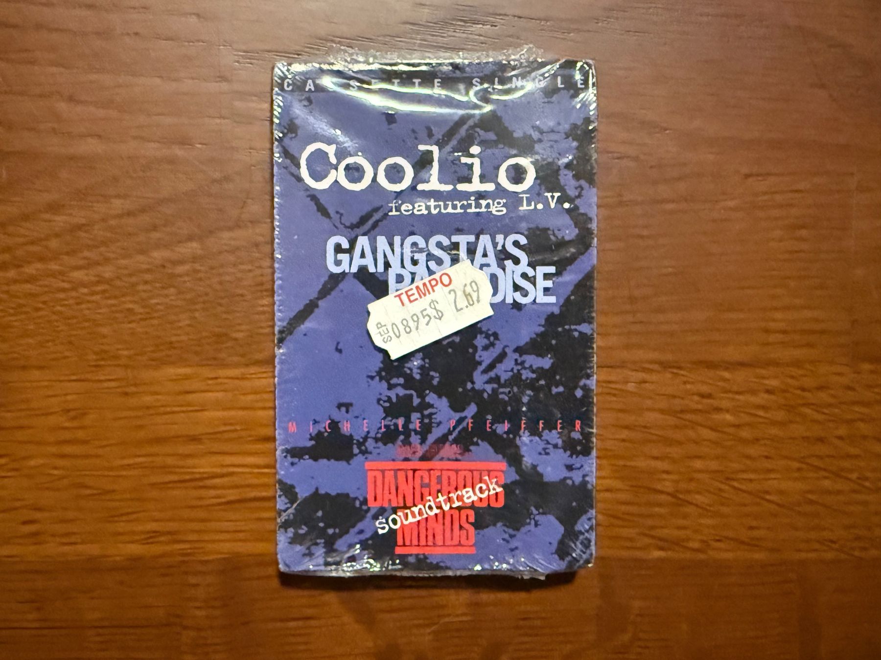 Musicassette: Coolio ft LV - Gangsta's Paradise Cassette MC – Nuovo e nell'imballaggio originale da Delémont venduto da cpop