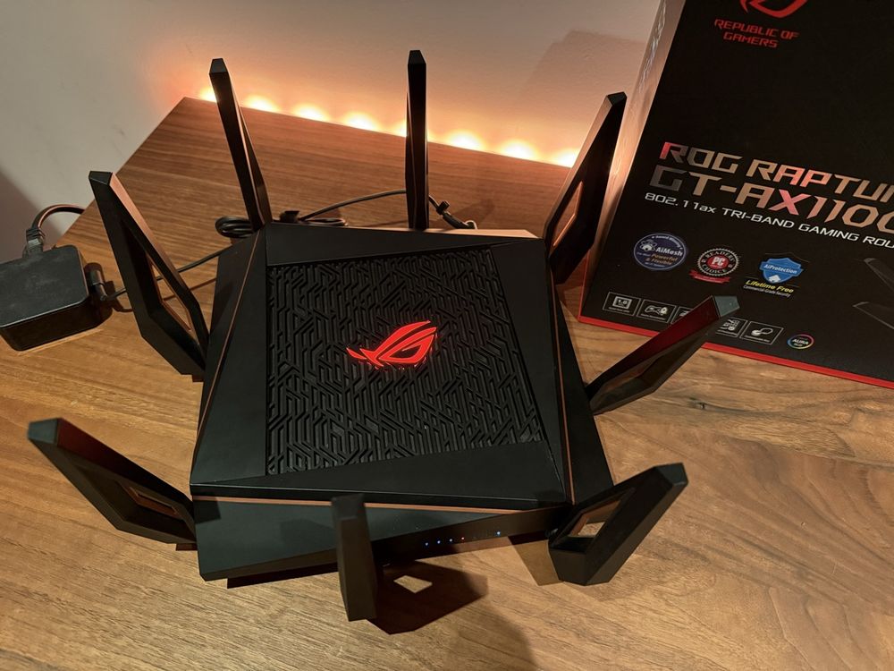ASUS ROG Rapture GT-AX11000 Gaming Router (Neu (gemäss Beschreibung ...