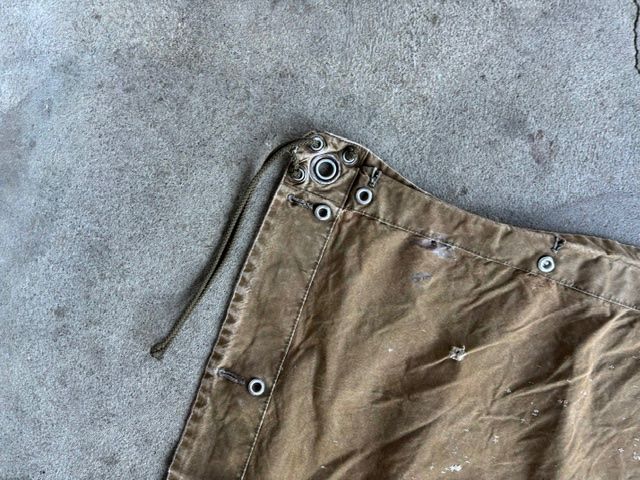 Sonstiges zu Militär: Alte Schweizer Armeeblache, Zeltblache – Gebraucht aus Seon von retep012 3