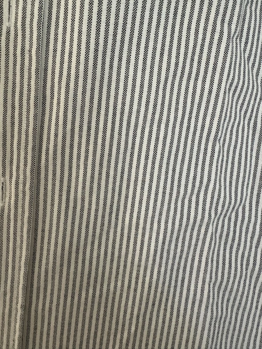 Ralph Lauren Camicie: Ralph Lauren Hemd, grau weiss gestreift – Usato da Basel venduto da Michele4123 4