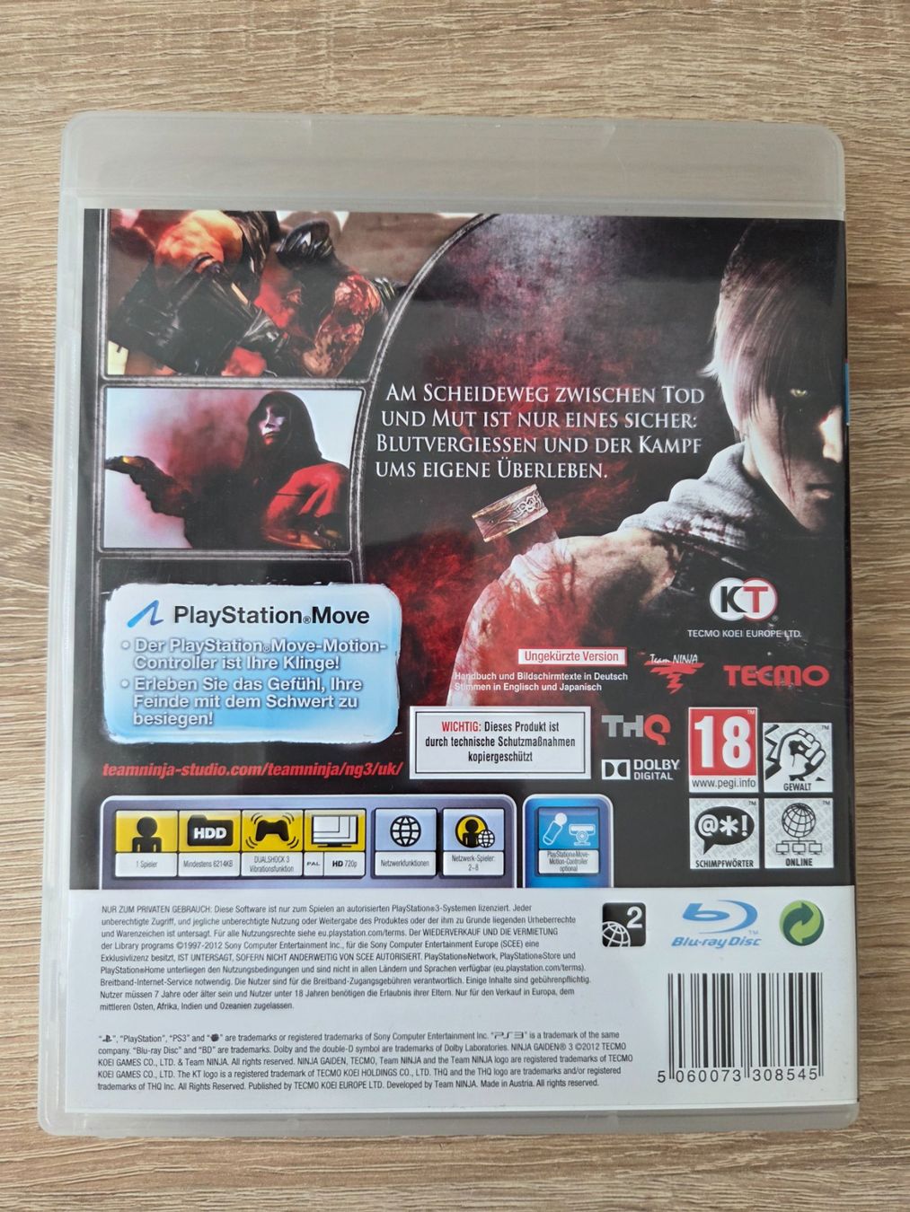 Giochi: Ninja Gaiden 3 (Multilanguage) - PS3 – Usato da Carouge GE venduto da Gasco 1