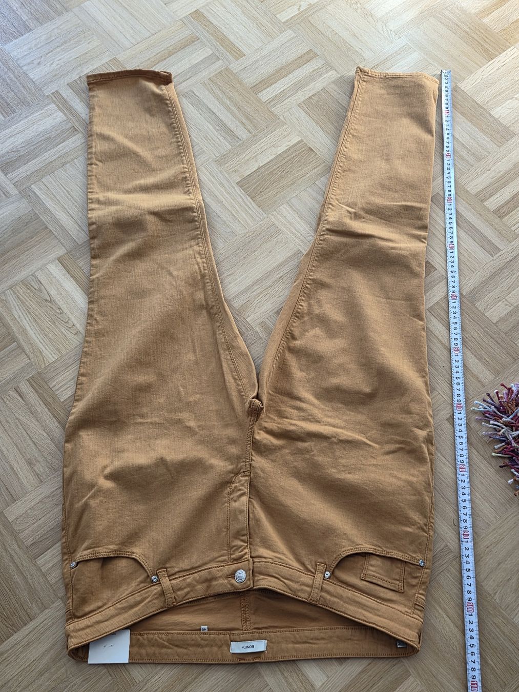 Bonita Pantaloni: hellbraun, senf, Baumwolle, Hose 48 – Usato da Liestal venduto da ITOlio 4