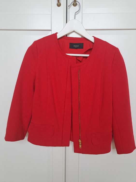 Mango Giacche: Blazer Jacke rot Gr. S von Mango – Usato da Zürich venduto da SinJ30