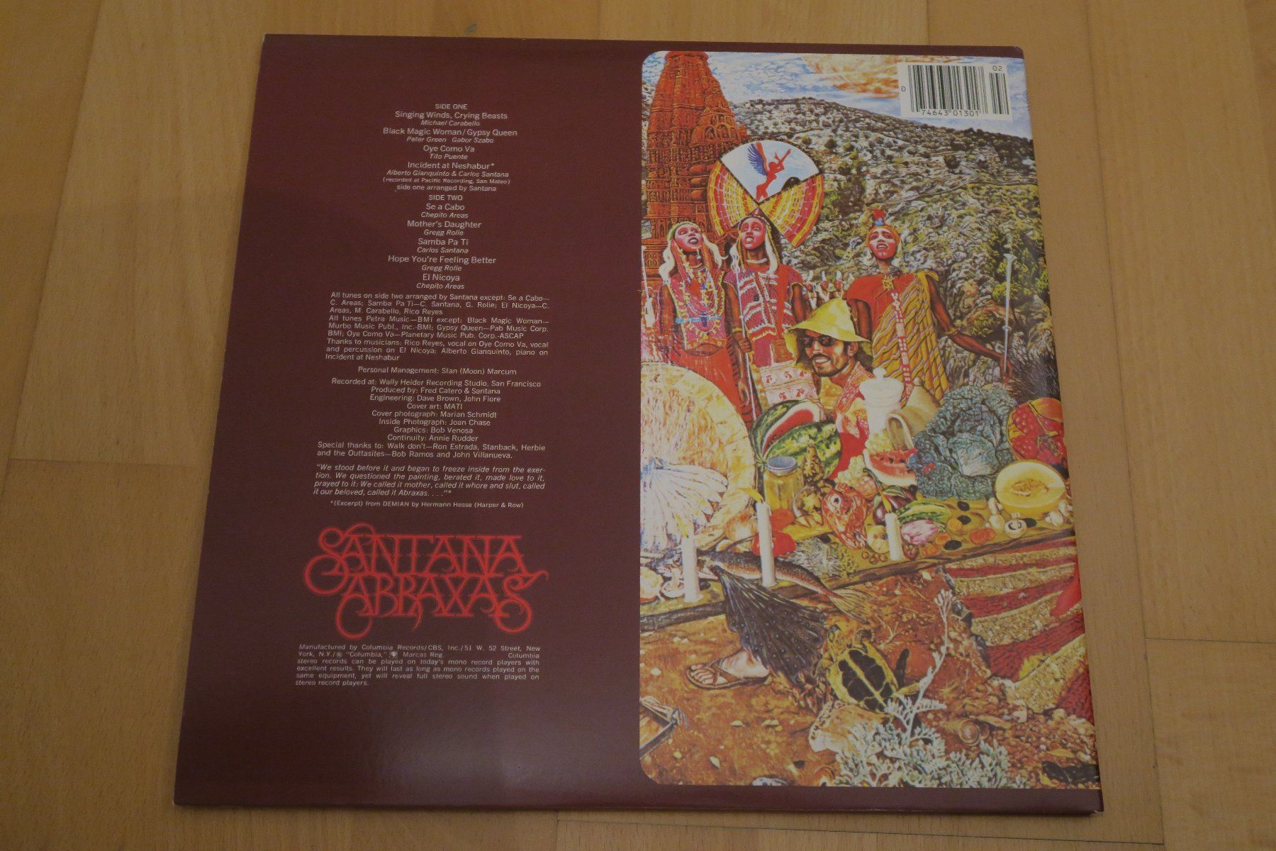 Schallplatten: Santana – Abraxas – Gebraucht aus Thun von Karibu70 2