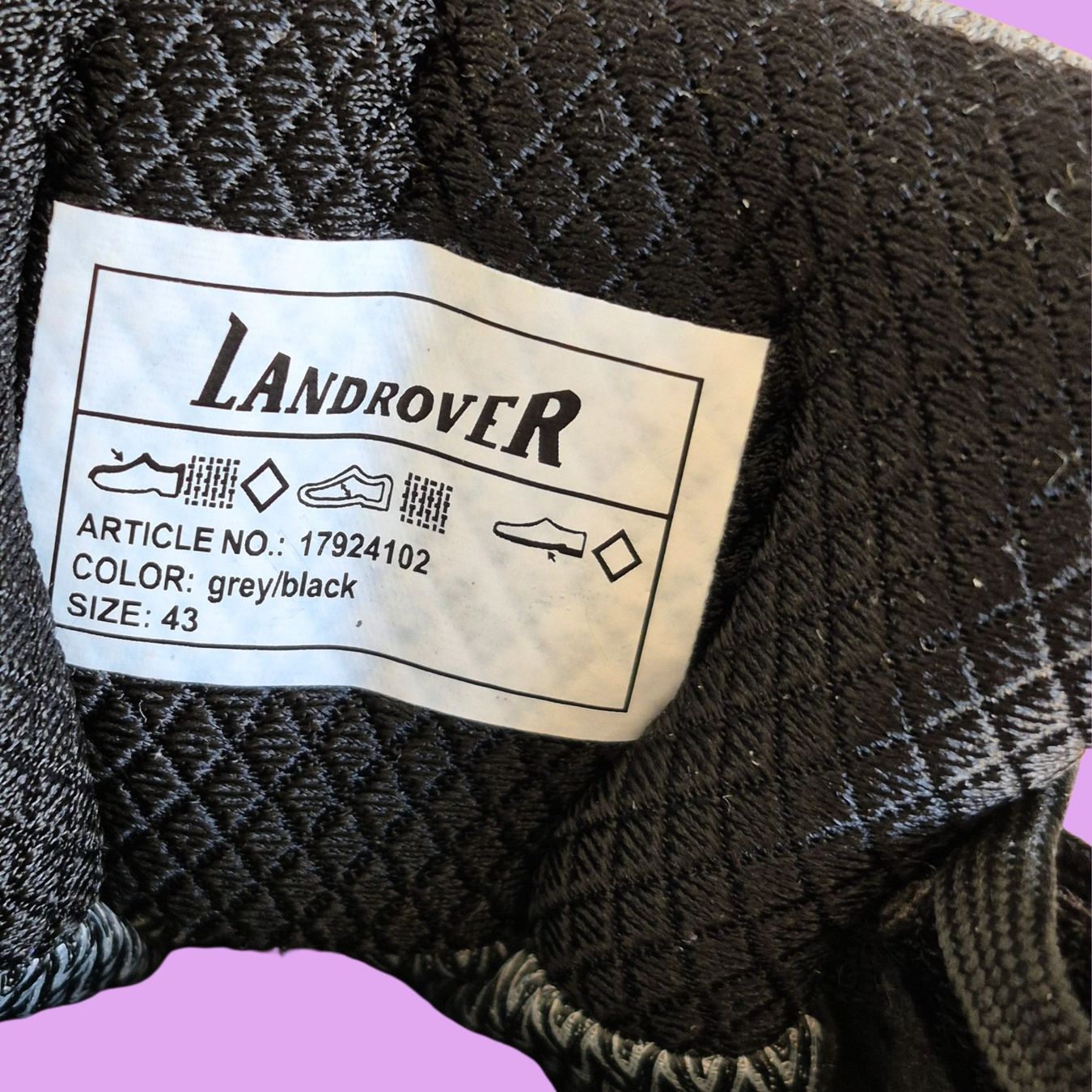 Landrover Scarpe da uomo: Leichte Wanderschuhe, Landrover, 43, vegan – Nuovo (secondo la descrizione) da Rüfenach AG venduto da manuwurstix 5