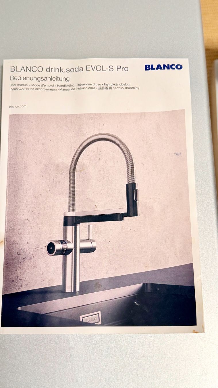 Blanco Elettrodomestici da cucina: BLANCO drink.soda EVOL-S Pro Trinkwassersystem neuwertig – Usato da Zürich venduto da sr.zurich 3