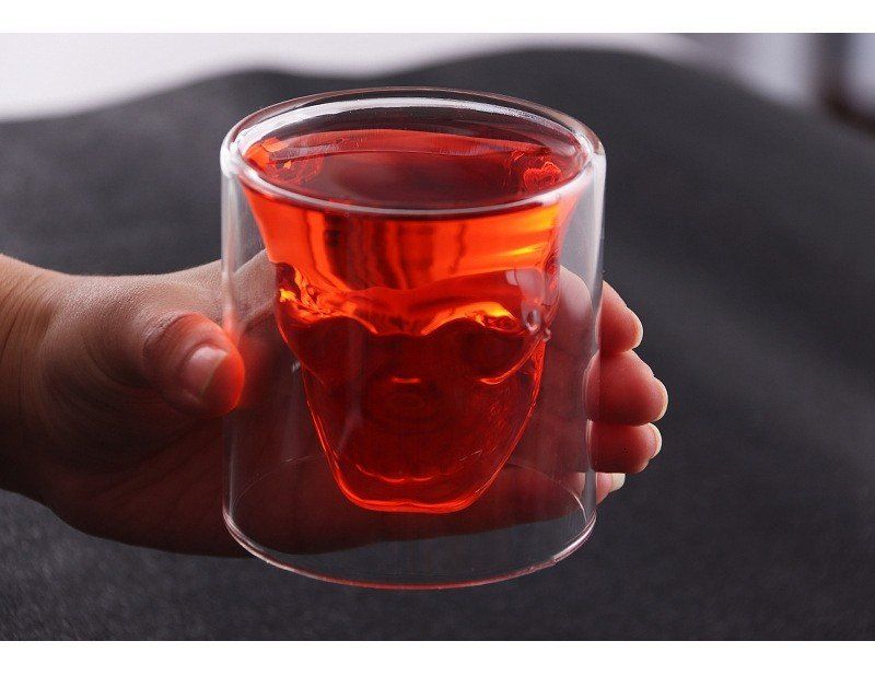 Gläser: 📌 Totenkopf Whiskyglas – Neu und originalverpackt aus Wittenbach von ChinaSeidenstrasse 1