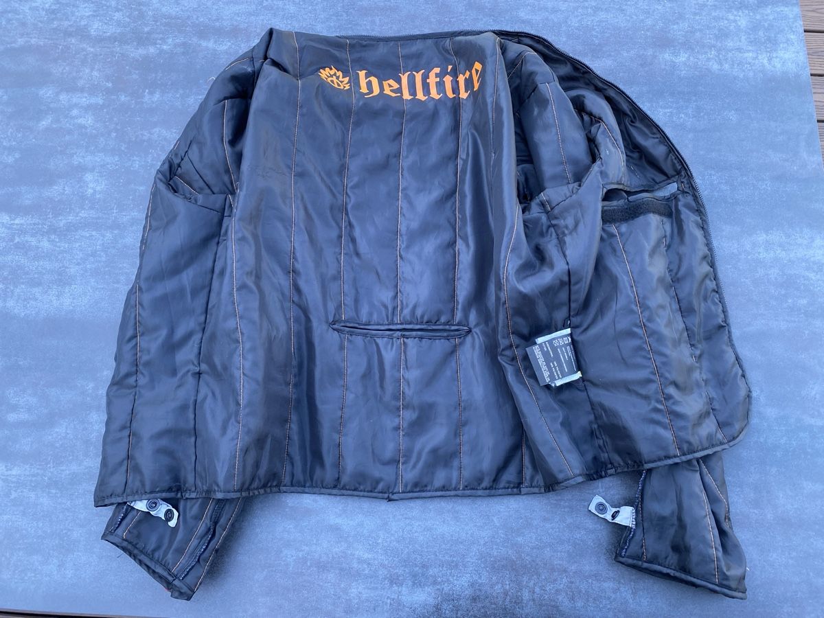 Jacken: Motorrad Textiljacke HELLFIRE – Gebraucht aus Eiken von Carcharias 6