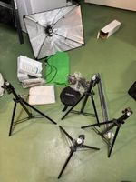 Hakutatz Fotostudio Set mit Softboxen und Zubehör, Top! (59)
