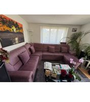 Grosses Sofa, Bordeaux (Alcantara-Optik) 230x300 cm