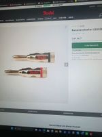 Teufel Bananenstecker / HDMI Kabel / Woofer Kabel alles neu